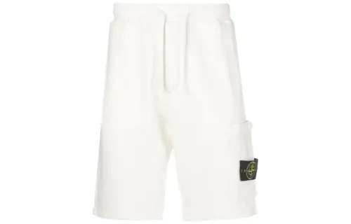 STONE ISLAND Casual Shorts Unisex White