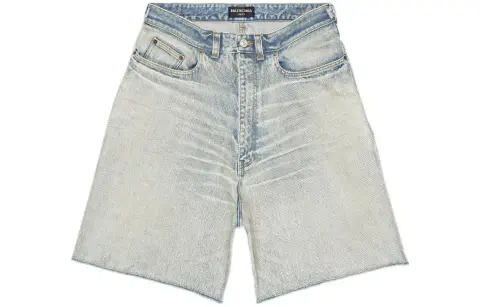 【Previous Season】frayed denim shorts