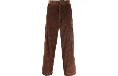 KENZO Straight Leg Corduroy Cargo Trousers