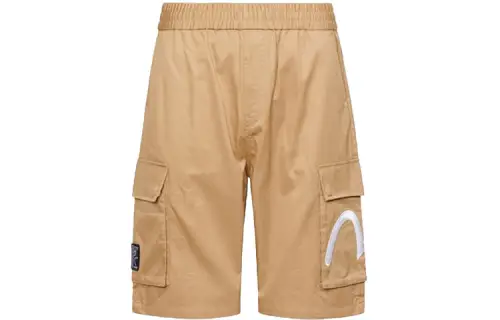 EVISU Cargo Shorts Men's Apricot Moderate