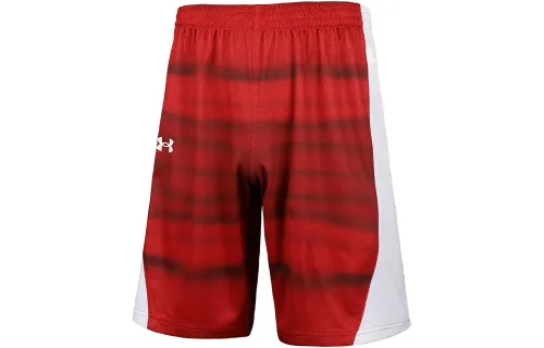Under Armour Casual Shorts Men's Red Moderate