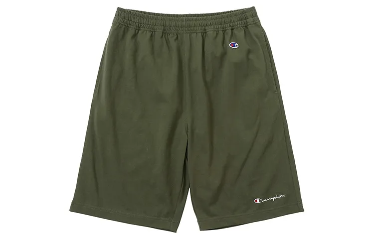 Champion Shorts Japan Version Unisex Olive Green