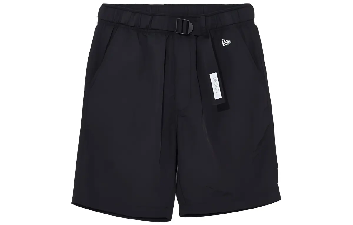 New Era Loose Fit Shorts Unisex Black