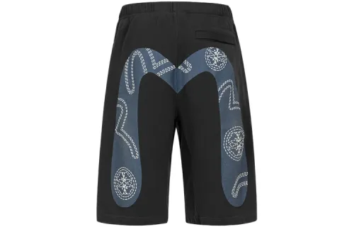 EVISU Casual Shorts Men's Dark Gray
