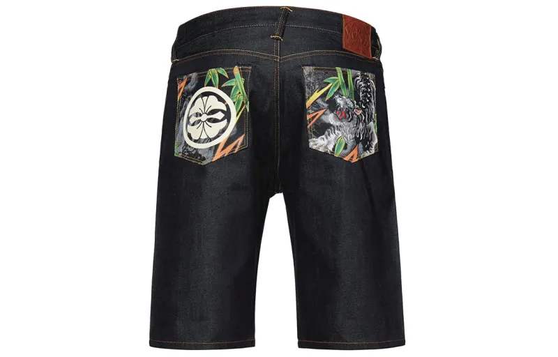 EVISU Denim Shorts Men's Moderate