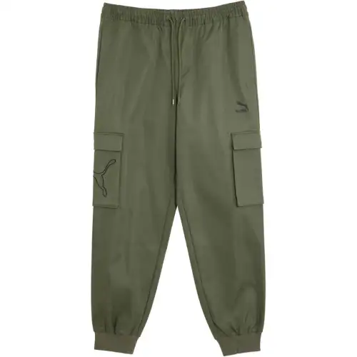 PUMA Casual Pants Unisex Army Green
