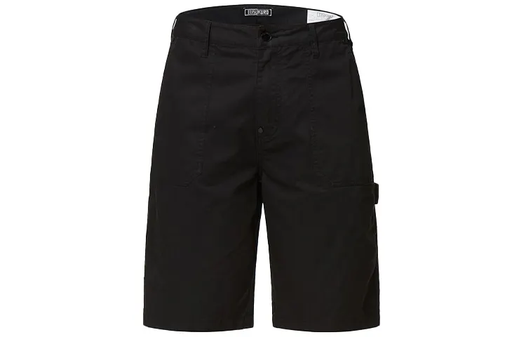 EVISU Fitted Shorts Men's Black