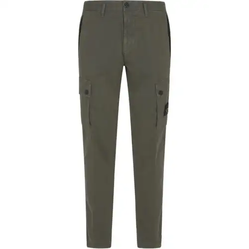 STONE ISLAND Casual Pants Men's Green