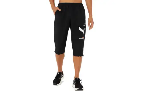 Asics Dry Cloth Three Quarter Pants Casual Pants Unisex Black