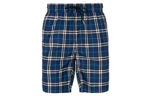 Burberry Casual Shorts Men's Blue