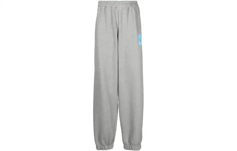 Vetements logo-print wide-leg track pants