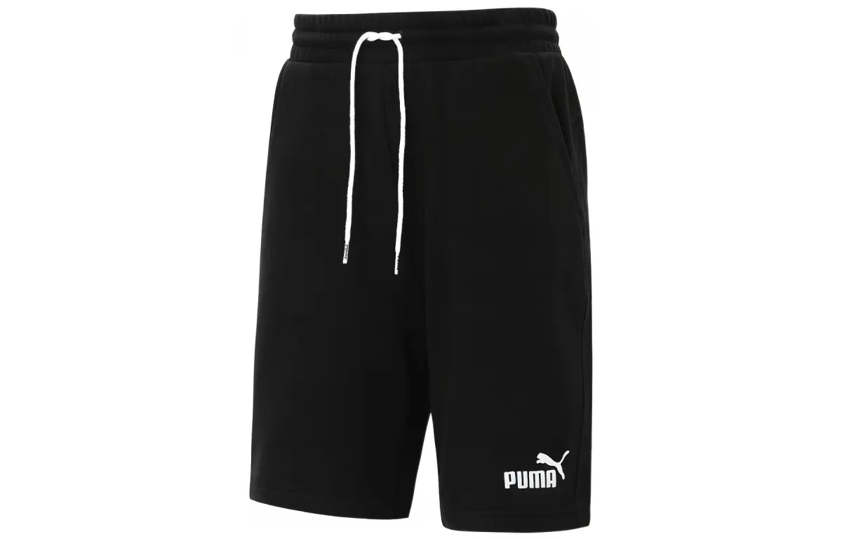 PUMA Casual Shorts Men's Black Moderate