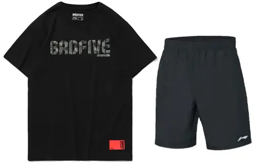 Li Ning Casual Sportswear Men's Crew Neck Moderate
