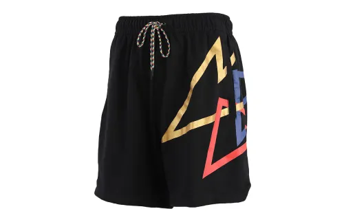 Jordan Letter Print Casual Shorts Men's Black
