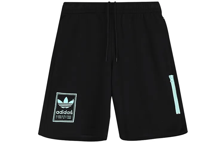 Adidas Originals Casual Shorts Men's Black Moderate
