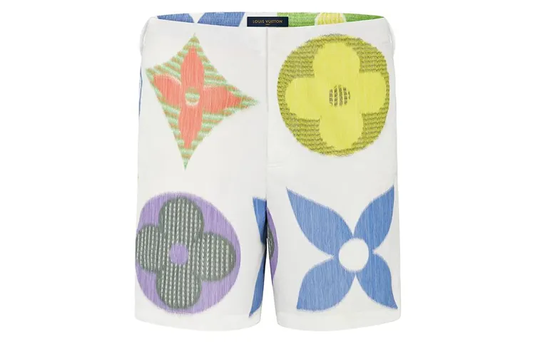 LOUIS VUITTON Casual Shorts Men's White