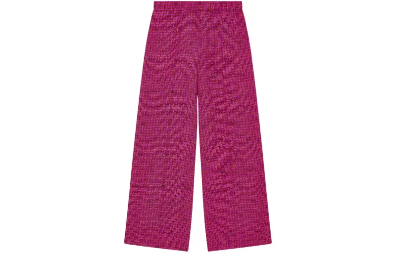 KENZO SS24 Casual Pants Men's Pink