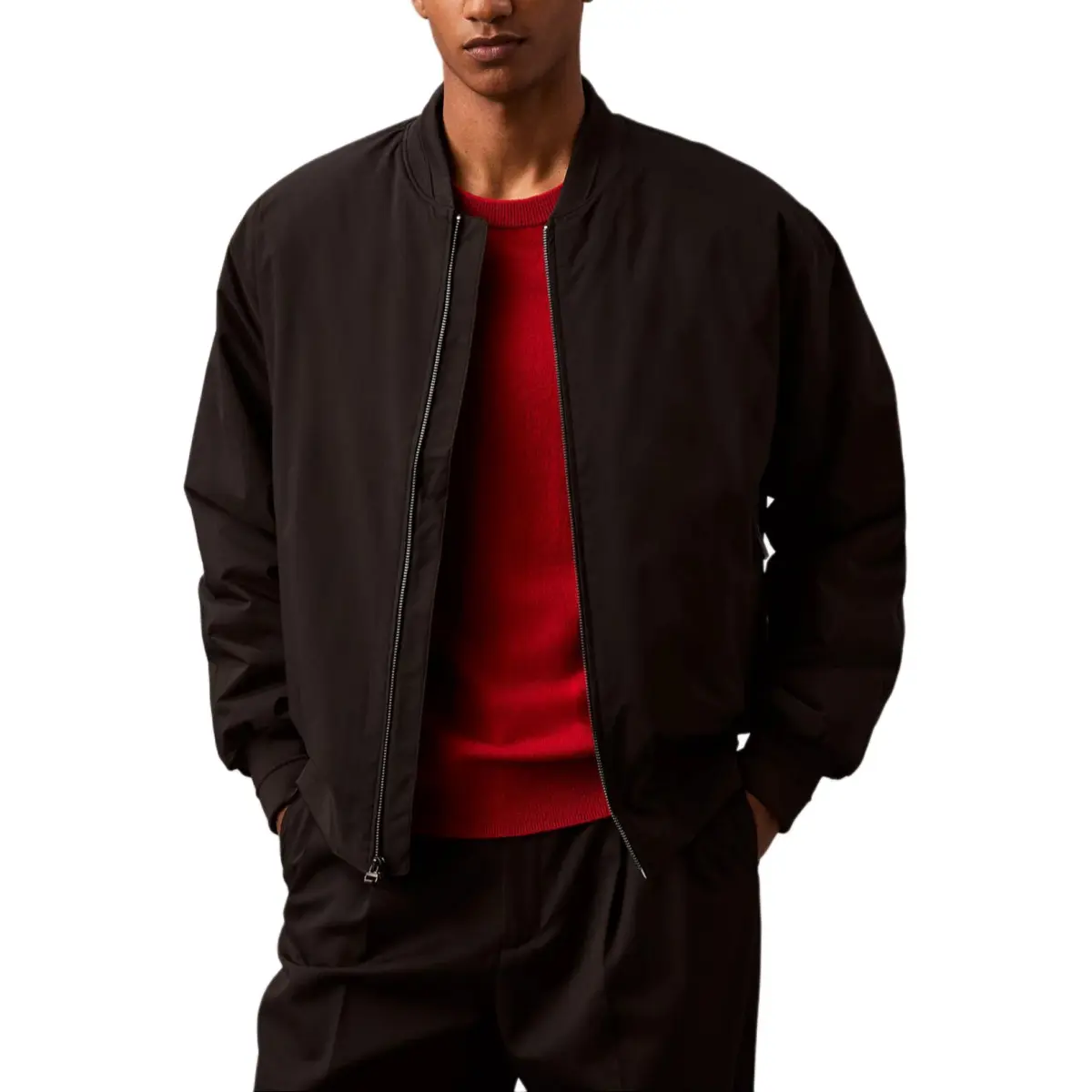 CALVIN KLEIN Jackets & Coats Europe Version Men's Black
