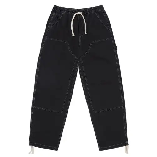 Vans Casual Pants Unisex Black Moderate Tapered Pants
