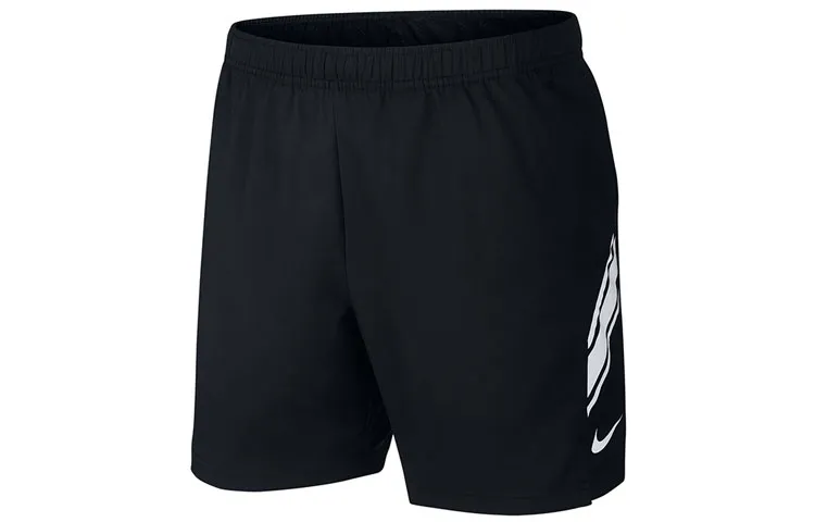 Nike Dri-Fit Casual Shorts Men's Black Moderate