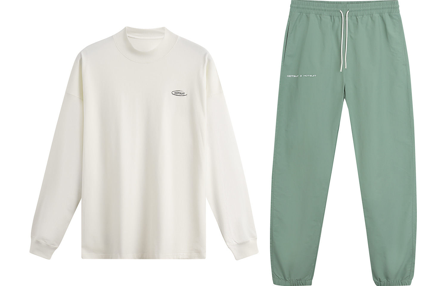 HOTSUIT Casual Sportswear Unisex Crew Neck Moderate