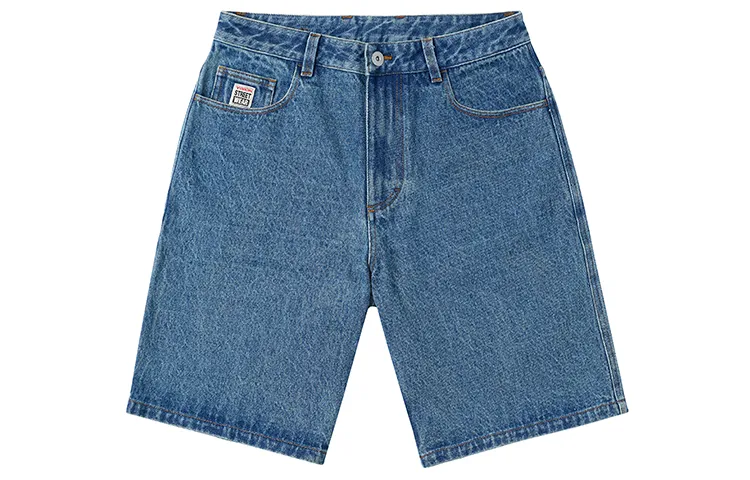 Vision Street Wear Shorts Unisex Denim Blue