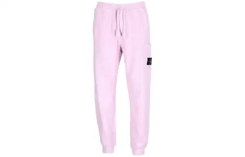 STONE ISLAND Casual Pants Men's Pink