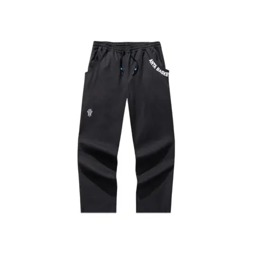 Anta Basketball Collection Casual Pants Unisex Black