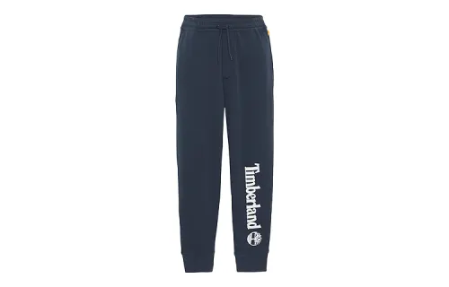Timberland Casual Pants Men's Dark Blue Moderate Cuffed Pants