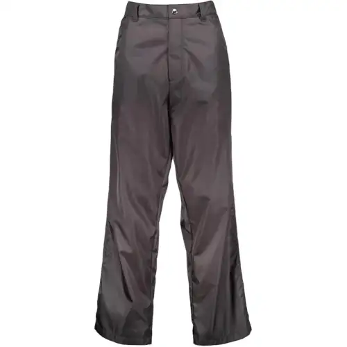 PRADA Logo Plaque Straight Leg Trousers