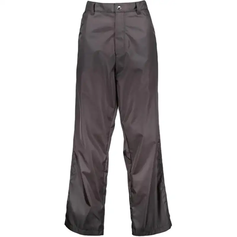 PRADA Logo Plaque Straight Leg Trousers