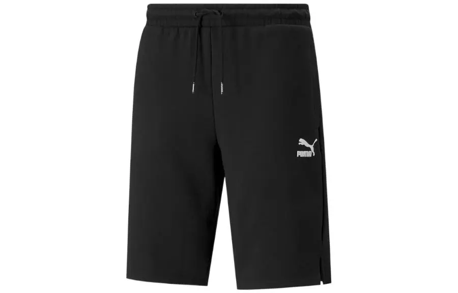PUMA Casual Shorts Men's Black Moderate