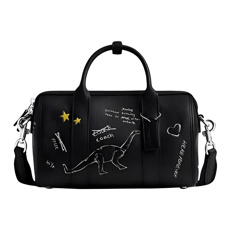 COACH Gotham Cow Leather Shoulder Bag, Crossbody Bag, Handbag Medium Men's Black