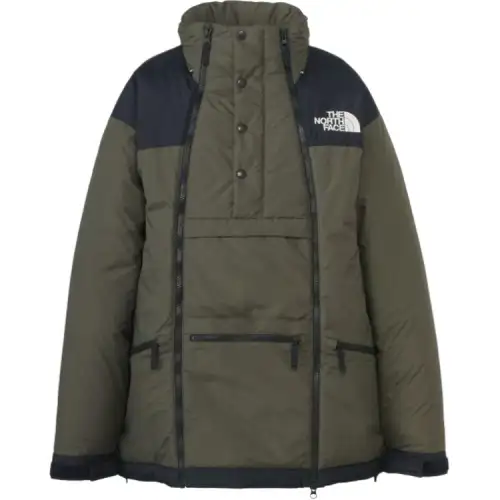 THE NORTH FACE FW24 Puffer Jacket Unisex Dark Green