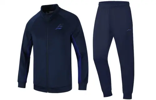 Li Ning Sports Suit Men's Guangdong Blue
