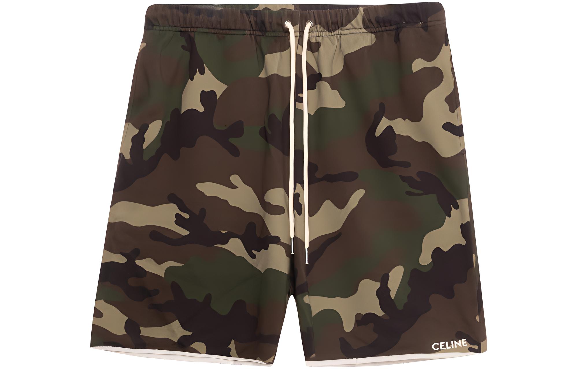 CELINE Casual Shorts Men's Camouflage