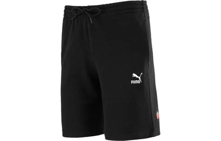 PUMA Casual Shorts Men's Black Moderate