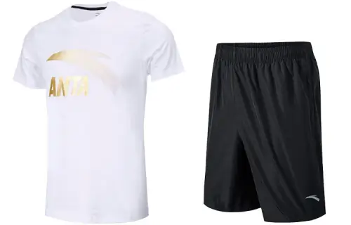 ANTA Life Collection Casual Sportswear Men's Crew Neck Moderate