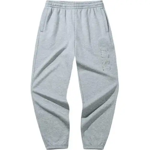 Anta Life Collection Knitted Sweatpants Men's Gray Heather Gray