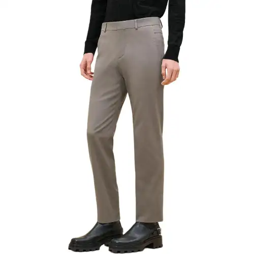 HERMES Suit Pants Men's Gray Moderate