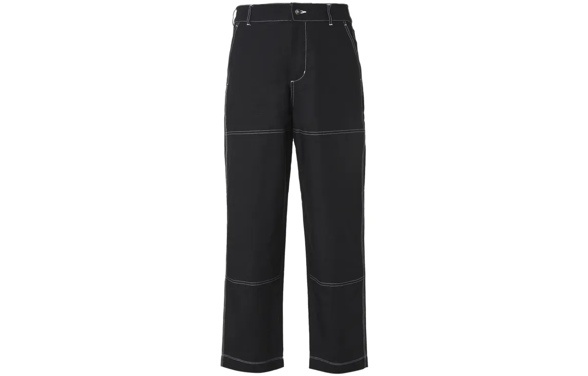Nike Casual Pants Men's Black Moderate Straight Fit Pants