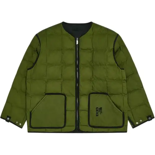 THE NORTH FACE x CDG FW24 TNF Puffer Jacket Unisex Luo Ke Green