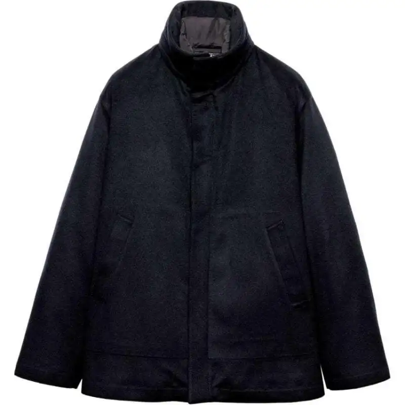 Prada midweight cashmere down jacket