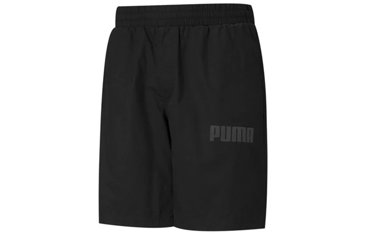 PUMA Casual Shorts Men's Black Moderate