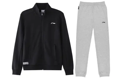 Li Ning Set Men's Black/Light Gray