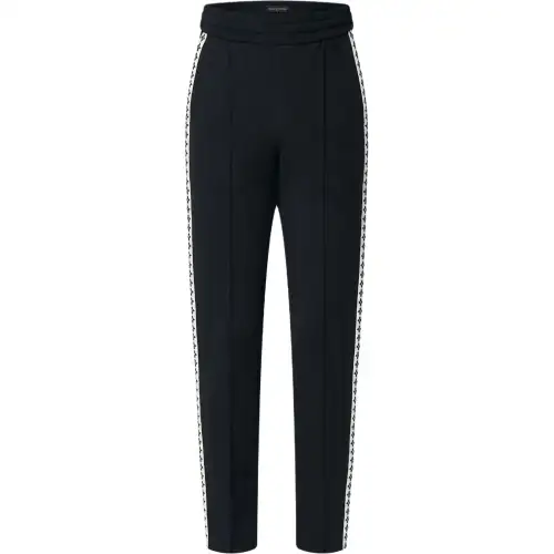 LOUIS VUITTON Preppy Knitted Wool Trousers