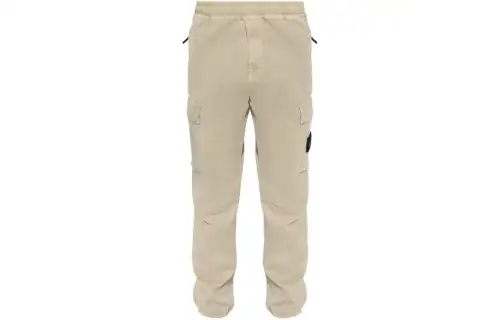STONE ISLAND Cinched Waistband Trousers