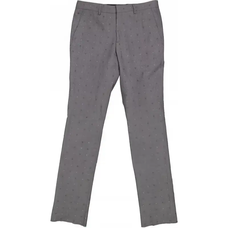 Burberry Suit Pants Men's Medium Gray