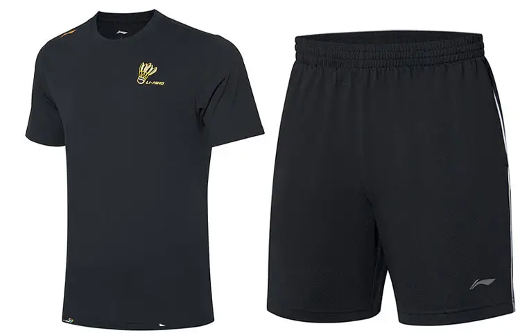 Li Ning Casual Sportswear Men's Crew Neck Moderate