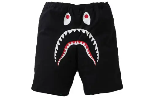 Bape Space Camo Shark Reversible Shorts